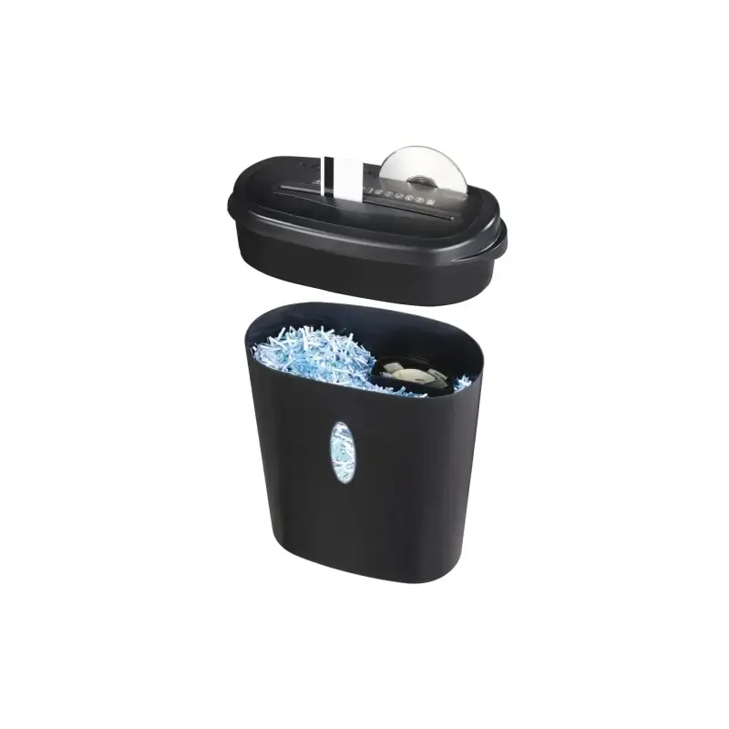 Hama Home x12CD Destructora de Papel Manual - 529W - Apagado Automatico - Destruye hasta 13 Hojas - Velocidad 2m/min - Corte Tra