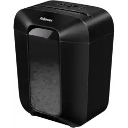 Fellowes LX50 Destructora de Papel Manual Corte en Particulas P-4 - Destruye hasta 9 Hojas a la Vez - Capacidad de la Papelera 1