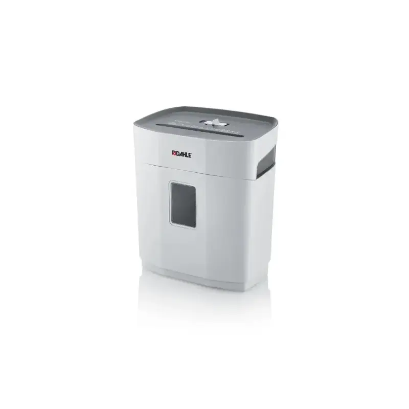 Dahle PaperSAFE 140 Destructora de Papel Manual Corte en Particulas P-4 - Destruye hasta 10 Hojas - Papelera de 12L - Apta para