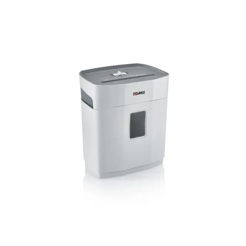 Dahle PaperSAFE 140 Destructora de Papel Manual Corte en Particulas P-4 - Destruye hasta 10 Hojas - Papelera de 12L - Apta para