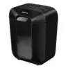 Fellowes LX45 Destructora de Papel Manual Corte en Particulas P-4 - Destruye hasta 8 Hojas - Papelera de 17L - Color Negro | Aho