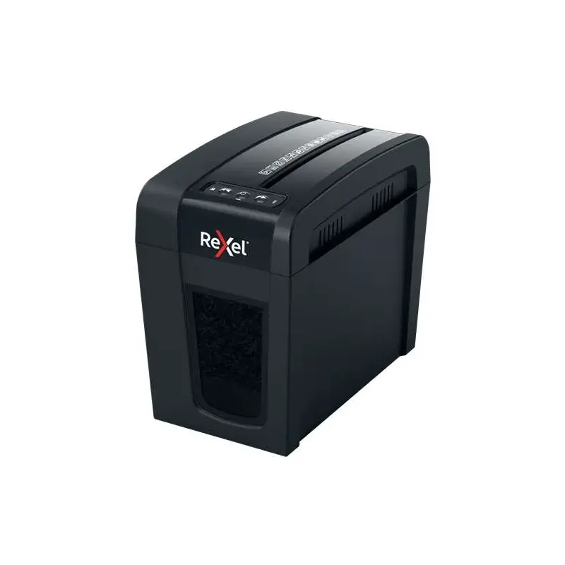 Rexel Secure X6-SL Whisper-Shred Destructora de Papel Manual Corte en Particulas P-4 - Destruye hasta 6 Hojas - Tecnologia de Ba