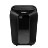 Fellowes LX70 Destructora de Papel Manual 18L - Destruye hasta 11 Hojas - Particulas de 4x40mm - Nivel de Seguridad Din P-4 - Bl