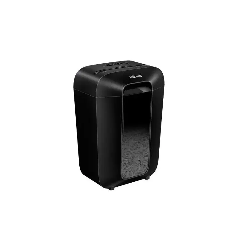 Fellowes LX70 Destructora de Papel Manual 18L - Destruye hasta 11 Hojas - Particulas de 4x40mm - Nivel de Seguridad Din P-4 - Bl
