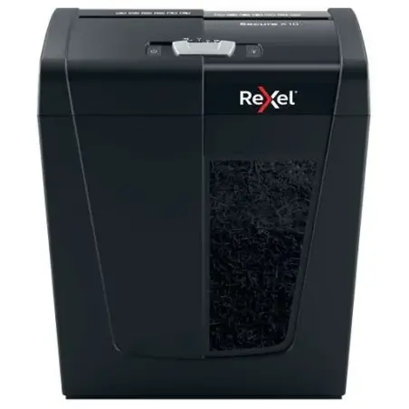 Rexel Secure X10 Destructora de Papel Manual Corte en Particulas P-4 - Destruye hasta 10 Hojas a la Vez - Capacidad de la Papele