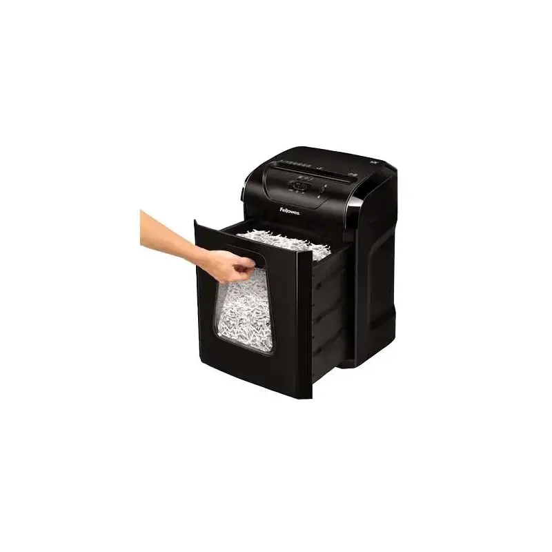 Fellowes 12C Destructora de Papel Manual Corte en Particulas P-4 - Destruye hasta 12 Hojas - Capacidad de la Papelera 19L - Dest