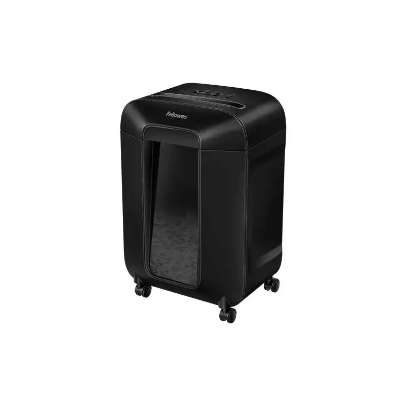 Fellowes LX85 Destructora de Papel Manual Corte en Particulas P-4 - Destruye hasta 12 Hojas - Papelera de 19L - Color Negro | Ah