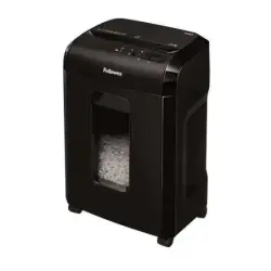 Fellowes 10M Destructora de Papel Manual Microcorte P-5 - Destruye hasta 10 Hojas - Capacidad de la Papelera 19L - Color Negro |