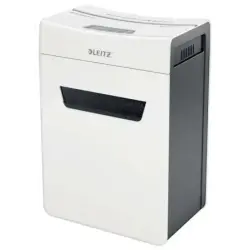 Leitz IQ Protect Premium 6M Destructora de Papel Manual Micro Corte P-5 - Destruye hasta 7 Hojas a la Vez - Ultrasilenciosa - Pa