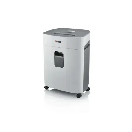 Dahle PaperSAFE 260 Destructora de Papel Manual Corte en Particulas P-4 - Destruye hasta 12 Hojas - Papelera de 25L - Con Ruedas