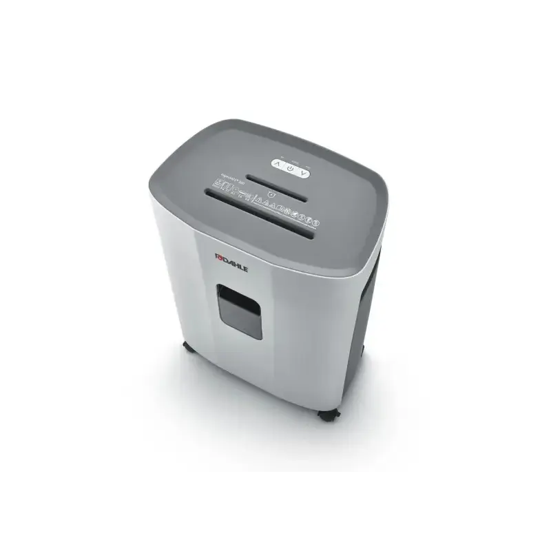 Dahle PaperSAFE 260 Destructora de Papel Manual Corte en Particulas P-4 - Destruye hasta 12 Hojas - Papelera de 25L - Con Ruedas