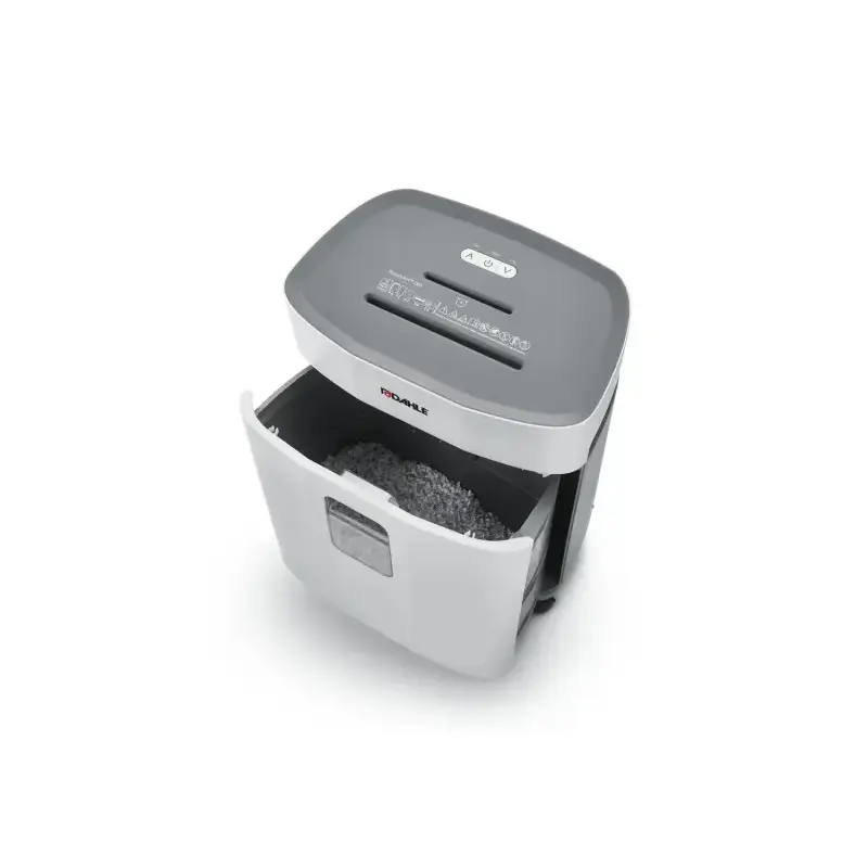 Dahle PaperSAFE 260 Destructora de Papel Manual Corte en Particulas P-4 - Destruye hasta 12 Hojas - Papelera de 25L - Con Ruedas