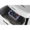 Dahle PaperSAFE 260 Destructora de Papel Manual Corte en Particulas P-4 - Destruye hasta 12 Hojas - Papelera de 25L - Con Ruedas
