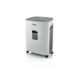 Dahle PaperSAFE 380 Destructora de Papel Manual Corte en Particulas P-4 - Destruye hasta 15 Hojas - Papelera de 25L - Con Ruedas