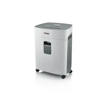 Dahle PaperSAFE 380 Destructora de Papel Manual Corte en Particulas P-4 - Destruye hasta 15 Hojas - Papelera de 25L - Con Ruedas