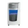 Leitz IQ OptiMax Office Destructora de Papel Manual DIN P5 - Destruye hasta 10 Hojas - Tiempo de Funcionamiento Continuo 120m -