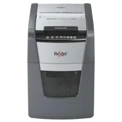 Rexel Optimum Autofeed 100M Destructora Automatica de Microcorte P-5 - Autoalimentacion 100 Hojas, Manual 6 Hojas - Ultrasilenci