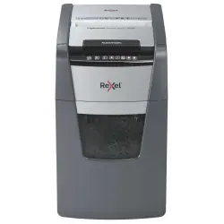 Rexel Optimum Autofeed 150X Destructora Automatica de Corte en Particulas P-4 - Autolimentacion de 150 Hojas, Manual de 8 Hojas