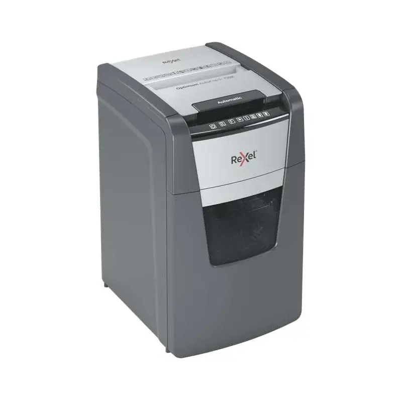 Rexel Optimum AutoFeed 130X Destructora Automatica de Corte en Particulas P-4 - Autoalimentacion 130 Hojas, Manual 8 Hojas - Pap