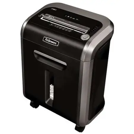Fellowes 79Ci Destructora de Papel Manual Corte en Particulas P-4 - Destruye hasta 16 Hojas - Capacidad de la Papelera 23L - Col