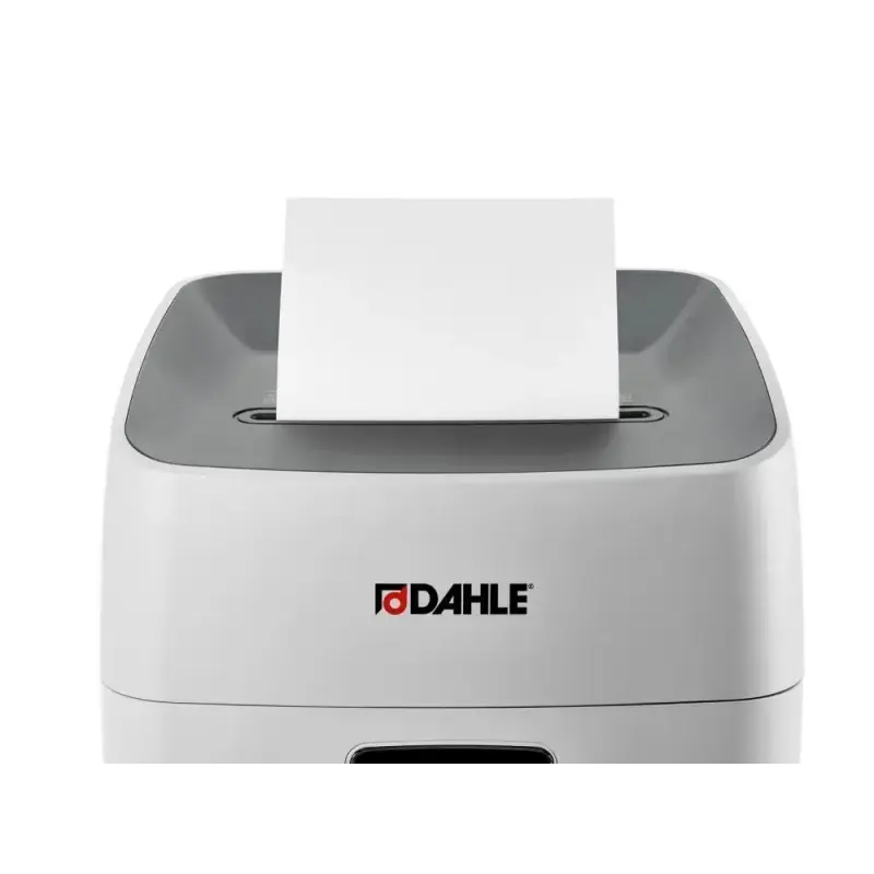 Dahle Deskside 404P Destructora de Papel Manual Corte en Particulas P-4 - Destruye hasta 21 Hojas - Capacidad de la Papelera 40L