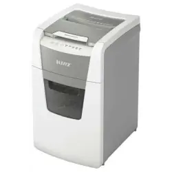 Leitz IQ 150 Autofeed P5 Destructora de Papel Automatica Micro Corte P-5 - Autoalimentacion 150 Hojas, Manual 6 Hojas - Papelera
