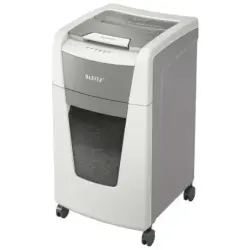 Leitz IQ 300 Autofeed P5 Destructora de Papel Automatica Micro Corte P-5 - Autoalimentacion 300 Hojas, Manual 8 Hojas - Papelera
