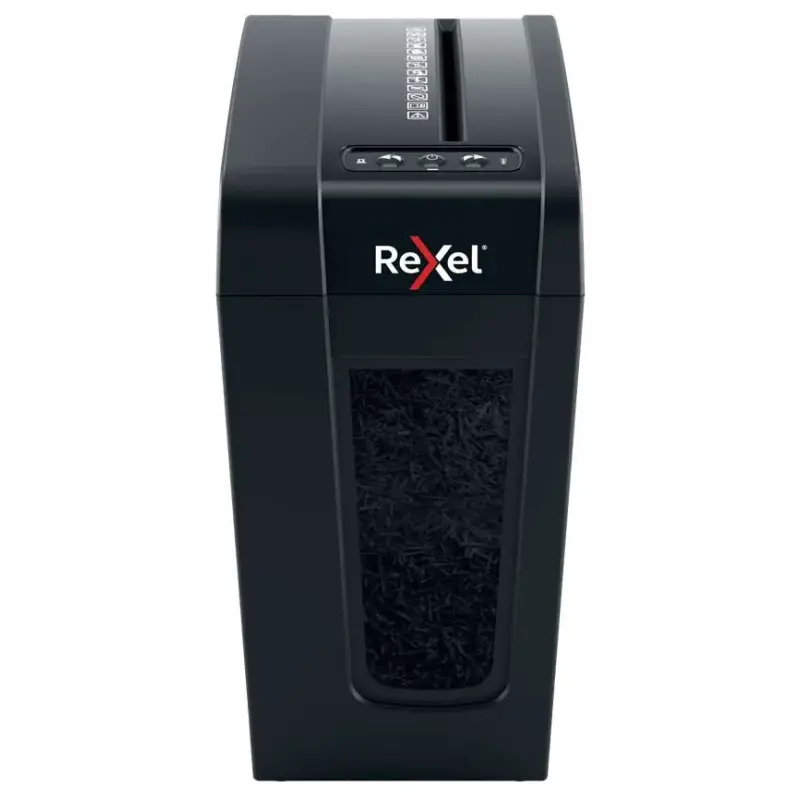 Rexel Secure X8-SL Whisper-Shred Destructora de Papel Manual Corte en Particulas P-4 - Bajo Ruido - Destruye hasta 8 Hojas - Pap