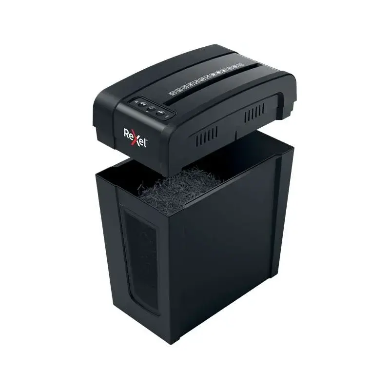 Rexel Secure X8-SL Whisper-Shred Destructora de Papel Manual Corte en Particulas P-4 - Bajo Ruido - Destruye hasta 8 Hojas - Pap