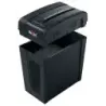 Rexel Secure X8-SL Whisper-Shred Destructora de Papel Manual Corte en Particulas P-4 - Bajo Ruido - Destruye hasta 8 Hojas - Pap