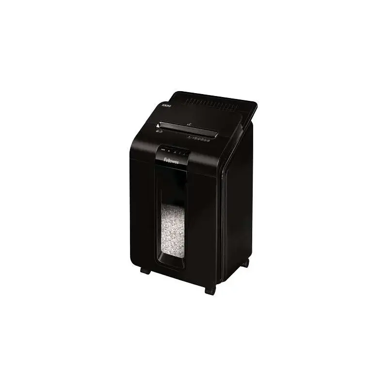 Fellowes AutoMax 100M Destructora de Papel Automatica Minicorte P-4 - Autoalimentacion 100 Hojas, Manual 10 Hojas - Papelera de