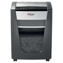 Rexel Momentum X420 Destructora de Papel Manual Corte Confeti P-4 - Destruye hasta 20 Hojas - 4 Horas de Funcionamiento Ininterr
