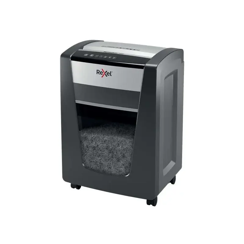 Rexel Momentum X420 Destructora de Papel Manual Corte Confeti P-4 - Destruye hasta 20 Hojas - 4 Horas de Funcionamiento Ininterr