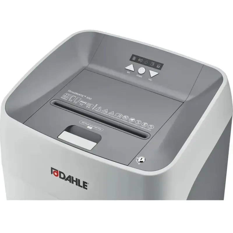 Dahle ShredMATIC 300 Destructora de Papel Automatica Corte en Particulas Microcorte P-5 - Autoalimentacion 300 Hojas, Manual 11