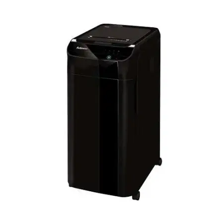 Fellowes AutoMax 350C Destructora de Papel Automatica Corte en Particulas P-4 - Alimentacion Automatica 350 Hojas, Manual 12 Hoj
