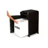 Fellowes AutoMax 350C Destructora de Papel Automatica Corte en Particulas P-4 - Alimentacion Automatica 350 Hojas, Manual 12 Hoj