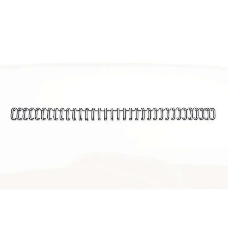 GBC Wirebind Pack de 100 Alambres de Encuadernacion 6mm para Paso 3:1 Redondo o Cuadrado - Formato A4 - Para 34 Orificios - Encu