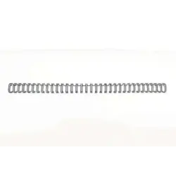 GBC Wirebind Pack de 100 Alambres de Encuadernacion 8mm para Paso 3:1 Redondo o Cuadrado - Formato A4 - Para 34 Orificios - Encu