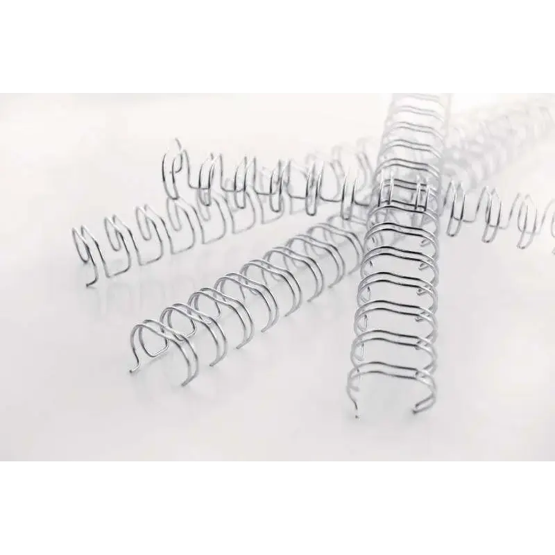 GBC Wirebind Pack de 100 Alambres de Encuadernacion 8mm para Paso 3:1 Redondo o Cuadrado - Formato A4 - Para 34 Orificios - Encu