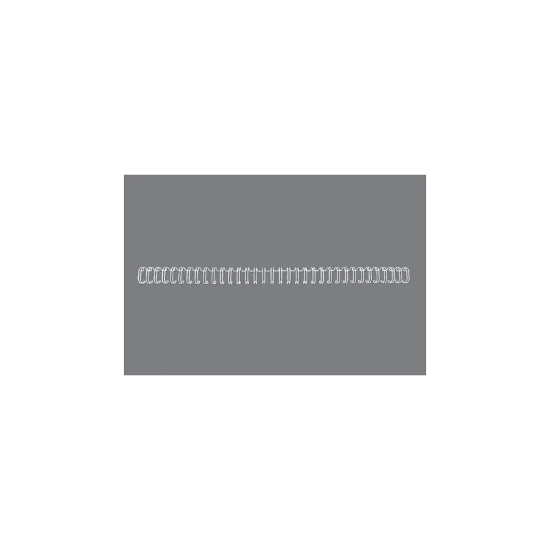 GBC Wirebind Pack de 100 Alambres de Encuadernacion 8mm para Paso 3:1 Redondo o Cuadrado - Formato A4 - Para 34 Orificios - Encu