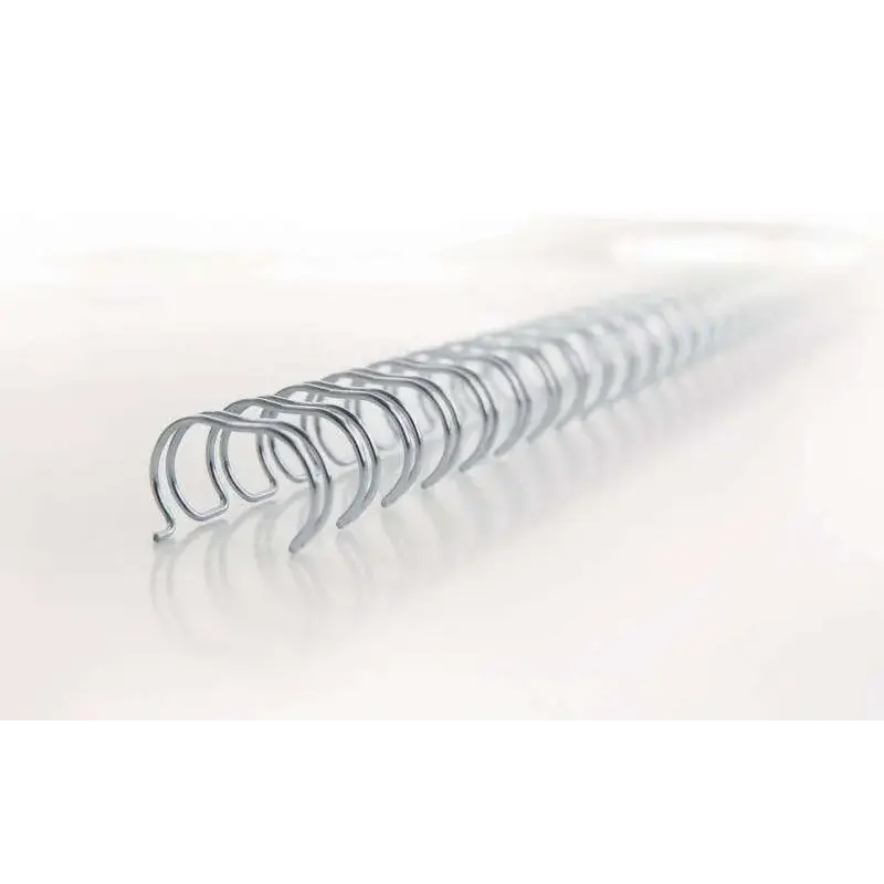 GBC Wirebind Pack de 100 Alambres de Encuadernacion 9.5mm para Paso 3:1 Redondo o Cuadrado - Formato A4 - Para 34 Orificios - En