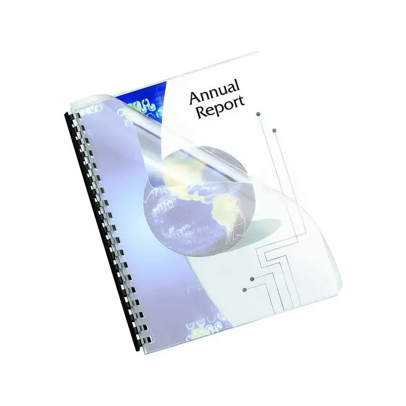 Fellowes Pack de 50 Portadas de Polipropileno A4 - 700 Micras - Acabado de Calidad - Transparente | Ahorro Imprimiendo