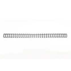 GBC Wirebind Pack de 100 Espirales para Encuadernacion de Alambre 11mm A4 - Para 34 Orificios - Hasta 100 hojas - Profesional Du