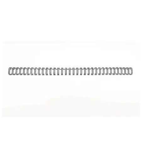 GBC Wirebind Pack de 100 Espirales para Encuadernacion de Alambre 11mm A4 - Para 34 Orificios - Hasta 100 hojas - Profesional Du
