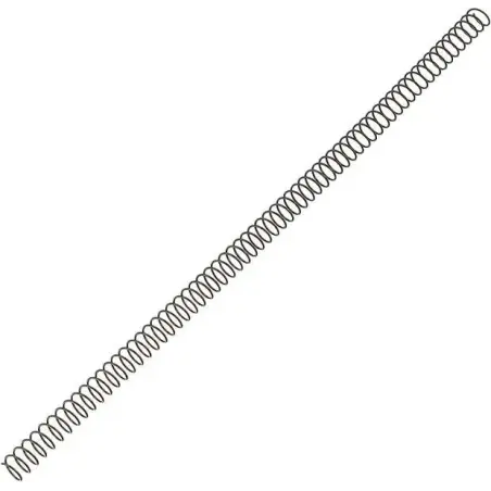 Fellowes Pack de 100 Espirales Metalicas 20mm - Hasta 160 Paginas - Color Negro | Ahorro Imprimiendo