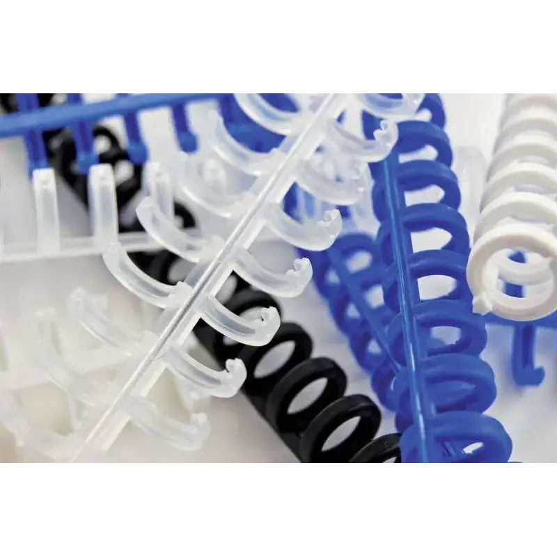 GBC ClickBind Pack de 50 Canutillos para Encuadernacion 8mm - Formato A4 - Para un Maximo de 45 Hojas - Color Negro | Ahorro Imp