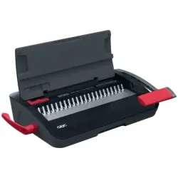 GBC CombBind CB12 Encuadernadora Manual de Canutillo - Encuaderna hasta 165 Hojas A4 - Puede Perforar hasta 14 Hojas - Rapida y