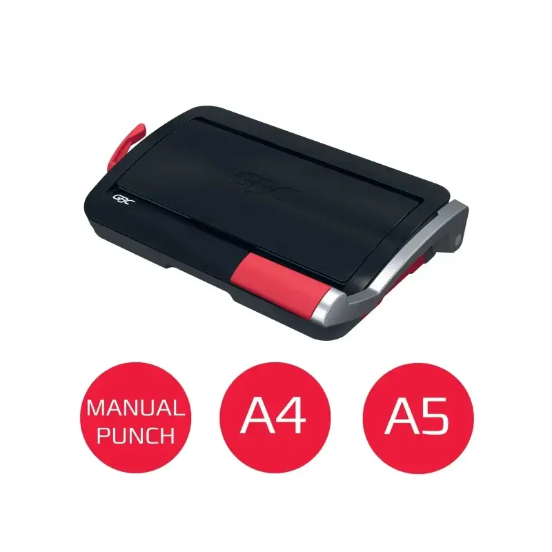 GBC CombBind CB12 Encuadernadora Manual de Canutillo - Encuaderna hasta 165 Hojas A4 - Puede Perforar hasta 14 Hojas - Rapida y