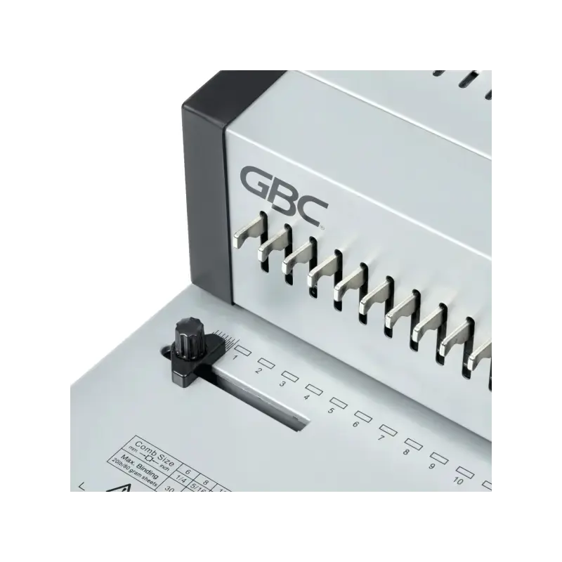 GBC CombBind CB25 Pro Encuadernadora Manual de Canutillo - Encuaderna hasta 500 Hojas A4 - Puede Perforar hasta 25 Hojas - Rapid