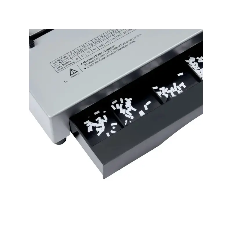 GBC CombBind CB25 Pro Encuadernadora Manual de Canutillo - Encuaderna hasta 500 Hojas A4 - Puede Perforar hasta 25 Hojas - Rapid